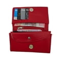 thumbnail image 2 of Cartera en Piel Vacuno Fana Lisa Rojo FANA BOLSOS Cartera en Piel Vacuno, 2 of 4