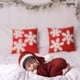 thumbnail image 5 of Body De Bebé Conjunto De Canastilla Onesies Para Niños Pequeños Navidad Recién Nacido Infantil Niños Mono De Punto Sombrero Gorra Trajes Accesorios De Fotografía Rojo Odeerbi LM103-222, 5 of 9