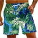 thumbnail image 1 of Puntoco Pantalones Cortos De Playa Para Hombre, Pantalones Cortos Estampados Con Bolsillo Con Cordón, Amarillo Xl, Pantalones Cortos Hombre, 1 of 5