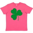 thumbnail image 3 of Inktastic Irish Green Shamrock Youth T-Shirt, 3 of 5