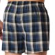 thumbnail image 3 of SCHIESSER Calzoncillos bóxer tejidos para hombre, pack de 4 - tela tejida, pantalón, algodón Azul/gris 3XL (XXX-Large), 3 of 4