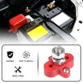 thumbnail image 2 of Unique Bargains 4pcs Car Junction Block M10 Single Stud Dual Power Post Insulated Terminal Stud Distribution Block Red, 2 of 7