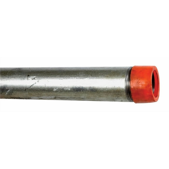 Ace 1-1/2 in. Dia. x 60 in. L Gray Galvanized Pre-Cut Pipe