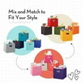 thumbnail image 4 of RiverRidge 2 Pc Storage, Red Folding Bin, 2 Piece, 4 of 4