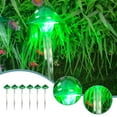 thumbnail image 4 of Tunhigl Color-Changing Solar Outdoor Lights, Bright LED Solar Garden Lights for Walkway, Patio, and Yard with IP67 Waterproof Design - Set of 6 Green, 4 of 8