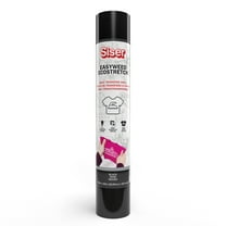 SISER Easyweed Ecostretch HTV Heat Transfer Vinyl, 60", Black