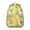 Yellow, variant on Flowers Students Backpack Cute Red Sweet Kawaii Fruity School Bag with Strawberry Lover Pattern, Comfortable and Durable