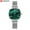 Silver Green, variant on CURREN Top Luxury Women Quartz Watches Malachite Green Dress Watch Fashion Leather Strap Elegant Wristwatch Ladies for Gift