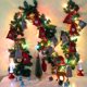 thumbnail image 1 of Christmas gift drawstring bag 24 Christmas elements small cloth bag wedding candy gift bag, 1 of 5