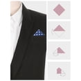 thumbnail image 3 of INSPIRE CHIC Men's Polka Dots Pocket Squares Business Tuxedo Wedding Handkerchiefs Blue One Size, 3 of 4