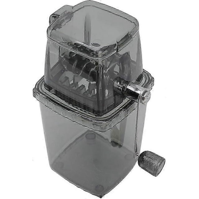 Compatible Manual ice crusher portable ice crusher hand crank ice crusher shaved ice machine and snow cone machine manual ice grinder ice crusher fast coarse ice_Perfect Gift