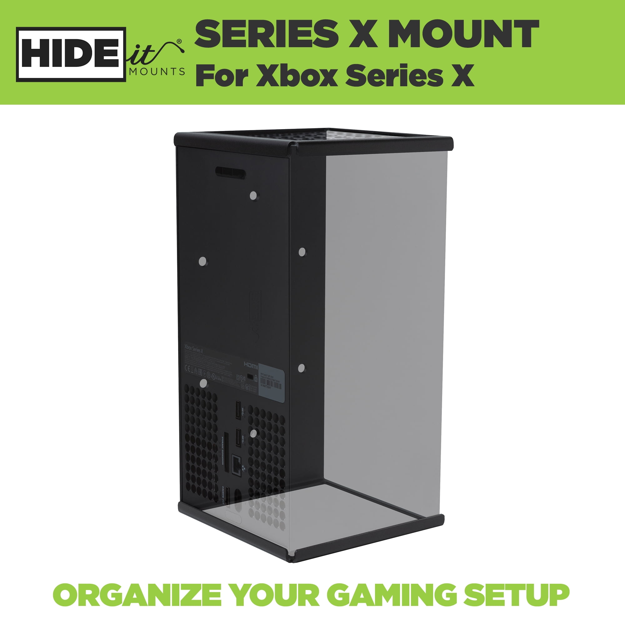 Oeveo Steel Wall Mount Bracket For Xbox Series X Console - Made In USA, Matte Black 2 thumbnail image