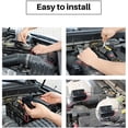 thumbnail image 5 of Under Hood Rodent Repeller, Professional Mouse Repellent, Ultrasonic 12V Car Pest Repeller Squirrels, Pack Rat Deterrent for Cars Trucks RV Engine Bay Warehouse Attic with Evictor Strobe Light 2 Pack, 5 of 8