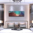thumbnail image 7 of Luxe Metal Art 'Hidden Portal' by Jonathan Lam, Metal Wall Art, 48"x16", 7 of 7