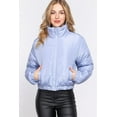 thumbnail image 2 of J. METHOD Women's Puffer Jacket Long Sleeve Padding Coat Casual Zipper Clouser Warm Outerwear, 2 of 6