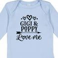 thumbnail image 4 of Inktastic Gigi and Poppy Love Me Girls Long Sleeve Baby Bodysuit, 4 of 5