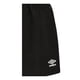 thumbnail image 2 of Umbro - Pantalones Cortos Club Essential Entrenamiento para Mujer (Negro), 2 of 2