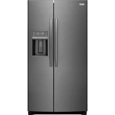 FRIGIDAIRE GRSC2352AD SIDE BY SIDE FREESTANDING REFRIGERATOR Black Stainless Steel