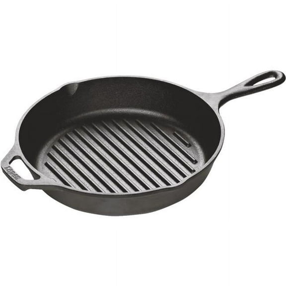 10.25 in. Round Cast Iron Grill Pan