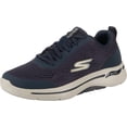 thumbnail image 1 of Zapatos Skechers Gowalk Arch Fit para hombre, color azul marino y dorado, talla 12.5, 1 of 7