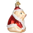 thumbnail image 4 of Old World Christmas Pigs Glass Blown Ornaments Tree Christmas Ham, 4 of 6