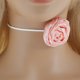 thumbnail image 2 of Ofertas Únicas 1 Pc Collar Ajustable Elegante Rosa Pulsera Floral Delicada para Mujeres Rosa, 2 of 6