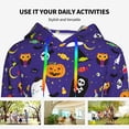 thumbnail image 4 of Cauagu Cute And Creepy for Women's Hooded Sweatshirts Pullover Hoodie for Women Fall Workout Sweat Long Sleeve Preppy Sweatshirts-X-Large, 4 of 7