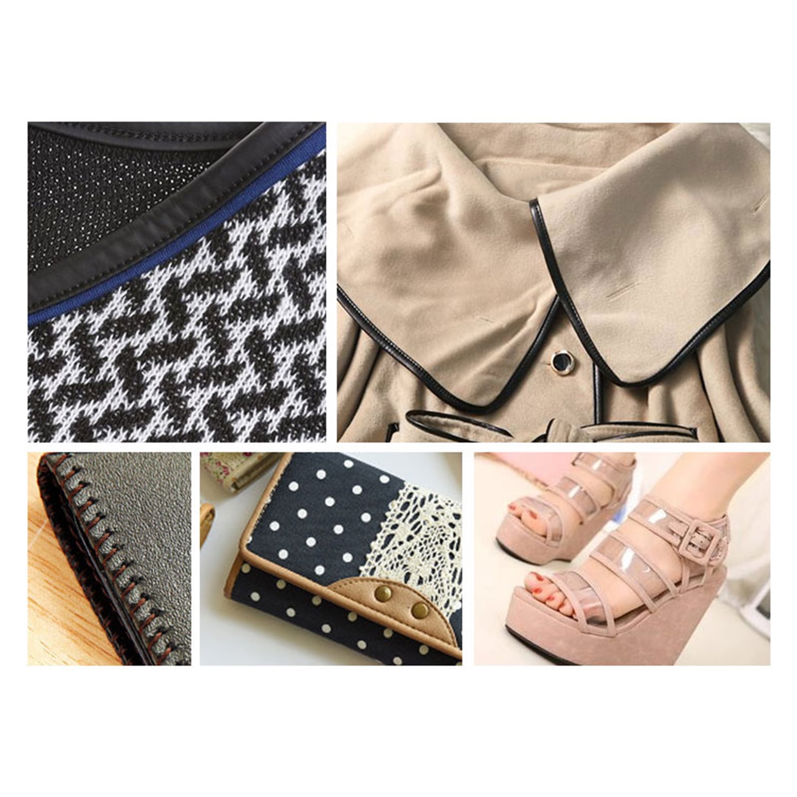 Faux Leather Fold Bias Tape Binding Tape for Garment Sewing Piping Patch