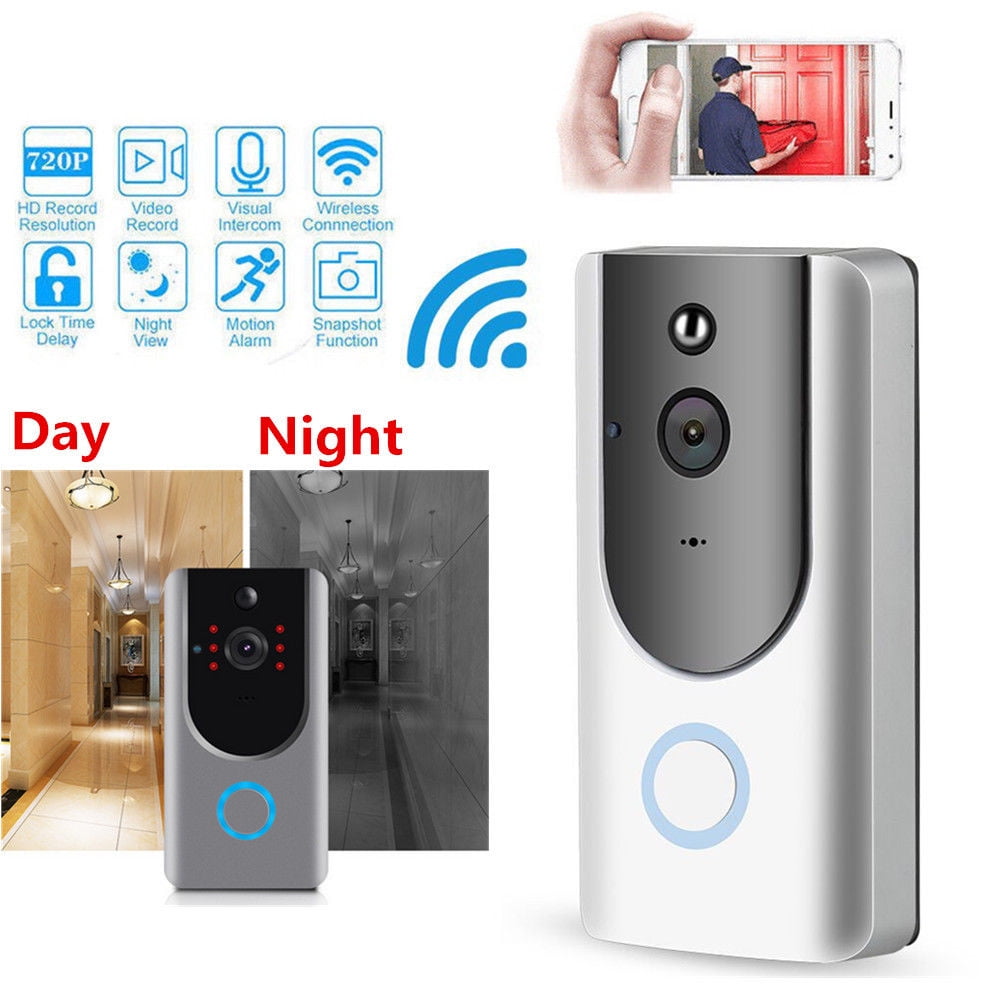 Wireless Doorbell Camera Video Doorbell 720P WiFi Home Security