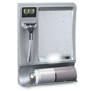 Perfect Solutions Fog-Free Shower Mirror With LED Light & Clock