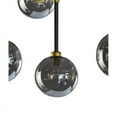 thumbnail image 5 of Sunpan Deimos 45" 16-light Modern Glass Large Chandelier in Smoke Gray, 5 of 5