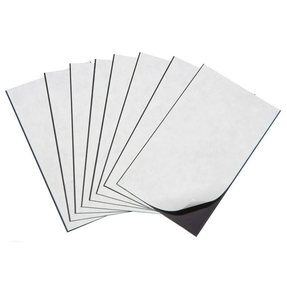 100 Adhesive Business Card Magnets 30 mil Peel and Stick Made in USA