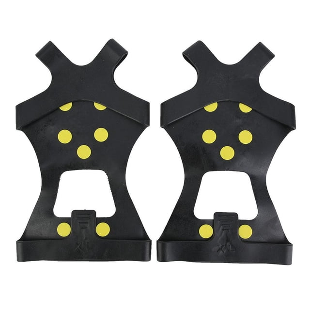 Ice Grips, Firm Solid Snow Spike Grips, For Walking Jogging