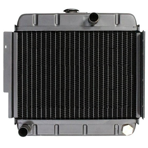 RAParts 2455004 ATV Radiator - 9 1/8 x 12 1/8 x 2 1/2 Fits John Deere