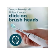 Philips Sonicare 4100 Power Toothbrush, Rechargeable Electric Toothbrush with Pressure Sensor, White (HX3681/23)