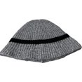 thumbnail image 4 of CoCopeaunts Women Bucket Hats Autumn Winter Warm Foldable Knitted Fisherman Hat Women Foreign Style Striped Bowler Basin Hat, 4 of 8