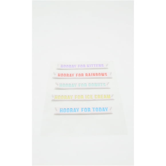 Meri Meri Unisex Hourra Stickers pour Adultes, Multicolore,