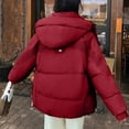 thumbnail image 5 of Uaswgudfs ​Women's Loose Fit Puffer Winter Coat - Thermal Windproof Water-Resistant Down with Stand Collar Spacious Pockets​, 5 of 9