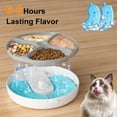thumbnail image 2 of Automatic  Feeder Wet&Dry Food - Cordless Pet Food Dispenser with Refrigerated Container & 2 Ice Packs - 4 Meals Per Day - White, 2 of 8