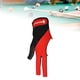 thumbnail image 3 of Guante de billar Sunnimix antideslizante unisex 3 dedos rojo, 3 of 8