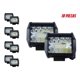 thumbnail image 2 of Kit De 10 Faros Rectangulares 20 Leds 4x4/moto 57w Tunelight, 2 of 8