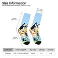 thumbnail image 2 of Netaao Bluey for Socks for Men and Women Non-Slip Middle Tube Socks Casual Crew Socks, 2 of 6