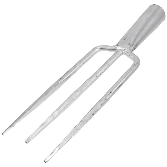 Multi-use Spearhead Fork Tip Fishing Tool Practical Gardening Weeder Fork