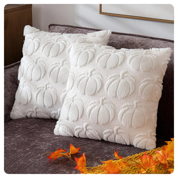 LAMIRO Pumpkin Fall Decorative Throw Pillow Fall Pillow 20"