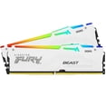 thumbnail image 2 of Kingston FURY Beast RAM Module - For Motherboard - 32 GB (2 x 16GB) - RGB - DDR5-6000/PC5-48000 DDR5 SDRAM - 6000 MHz Single-rank Memory, 2 of 6