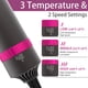 thumbnail image 3 of Secador de pelo AIKO PRO 5 en 1, 1200 W, ligero, con seguridad ALCI y tecnología de turmalina, gris y morado., 3 of 5