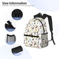 thumbnail image 3 of Pofeuu Labrador Retriever Dog Print Laptop Backpack Travel Canvas Backpack for School Lightweight and Comfortable Backpack College Backpack Schoolbag, 3 of 6