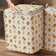 thumbnail image 5 of Bolsa de almacenamiento para ropa no tejida Organizador de colchas XL con estampado amarillo de pollo • Tote para ropa interior • Bolsa de almacenamiento móvil resistente a la humedad con cremallera, 5 of 9