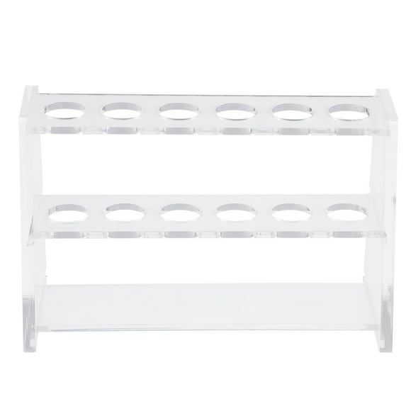 12-hole Test Tube Rack Dual-layer Centrifuge Tube Stand Acrylic Test Tube Holder