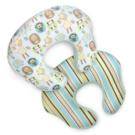 Comfort & Harmony Mombo Nursing Pillow Slipcover Quiet Safari